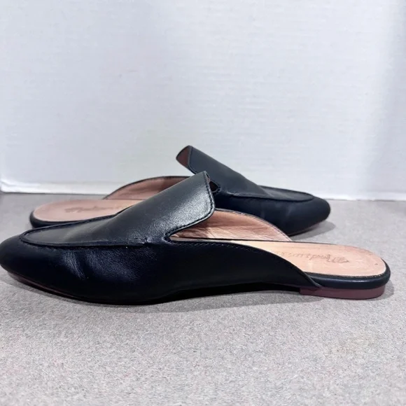 Madewell Women’s Black The Francis Skimmer Mules Flats Size 7.5 - Picture 5 of 10
